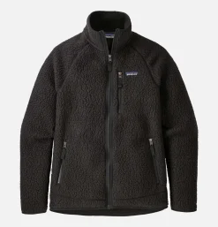 PATAGONIA Retro Pile Jacket Black* Sweatshirts & Fleeces