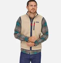 PATAGONIA Retro Pile Vest Khaki* Sweatshirts & Fleeces
