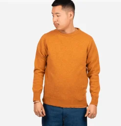 WILLIAM LOCKIE Round Neck Pullover Gazelle* Knitwear