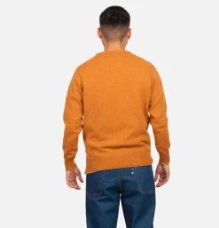 WILLIAM LOCKIE Round Neck Pullover Gazelle* Knitwear