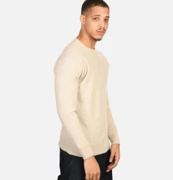 WILLIAM LOCKIE Round Neck Pullover Linen* Knitwear