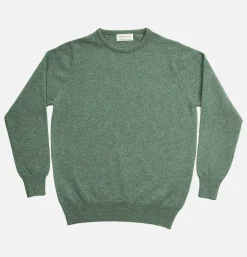 WILLIAM LOCKIE Round Neck Pullover Moorland* Knitwear