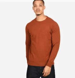 WILLIAM LOCKIE Round Neck Pullover Tiger* Knitwear
