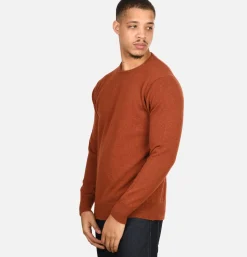 WILLIAM LOCKIE Round Neck Pullover Tiger* Knitwear