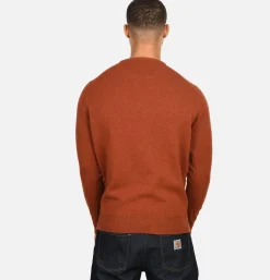 WILLIAM LOCKIE Round Neck Pullover Tiger* Knitwear