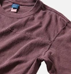 GOOD ON 80s Football Tee Bordeaux* T-shirts