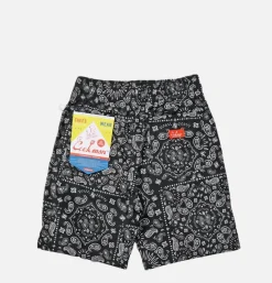 COOKMAN Short Front Pocket Paisley Black* Shorts