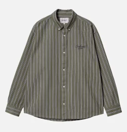 CARHARTT WIP Signature Shirt Office Green* Shirts & Polos