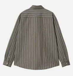 CARHARTT WIP Signature Shirt Office Green* Shirts & Polos