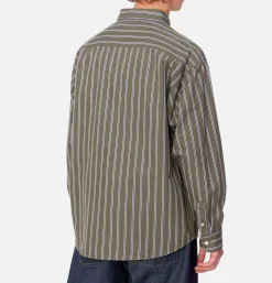 CARHARTT WIP Signature Shirt Office Green* Shirts & Polos