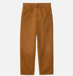CARHARTT WIP Single Knee Deep H Brown* Works Pant