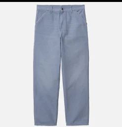 CARHARTT WIP Single Knee Pant Bay Blue Aged* Jeans