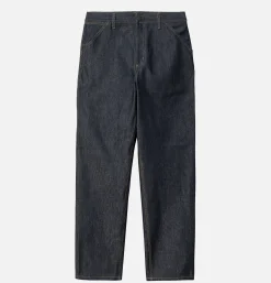 CARHARTT WIP Single Knee Pant Blue Rigid* Jeans
