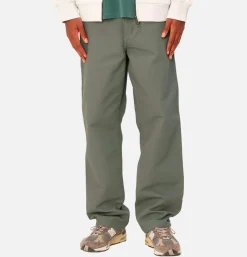 CARHARTT WIP Single Knee Pant Smoke Green* Works Pant