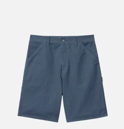 CARHARTT WIP Single Knee Short Storm Blue* Shorts