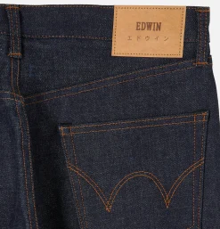 EDWIN Slim Tapered Kurabo Blue Unwash* Jeans