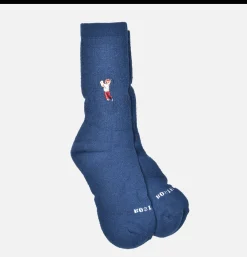 ROSTERSOX Socks Golf Bear Navy* Socks