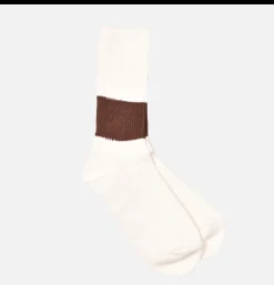 ROSTERSOX Socks Line Rib Brown* Socks