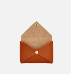 IL BISONTE Sovana Card Case Miel* Small Leather Goods