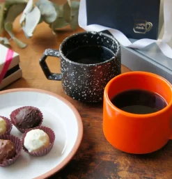 CHIPS JAPAN Stack Mug Splash Black White* Maison