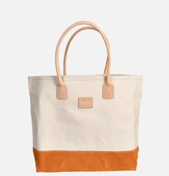 HERITAGE LEATHER COMPANY Suede Day Tote Bag Brown* Tote-bags