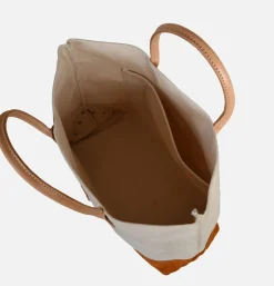 HERITAGE LEATHER COMPANY Suede Day Tote Bag Brown* Tote-bags