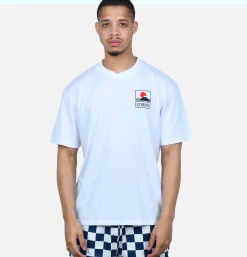 EDWIN Sunset On Mt Fuji Tee White* T-shirts