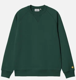 CARHARTT WIP Sweat Chase Discovery Green* Sweatshirts & Fleeces
