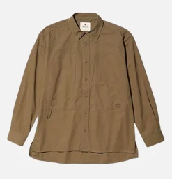 SNOW PEAK Takibibi Ripstop Shirt Khaki* Shirts & Polos
