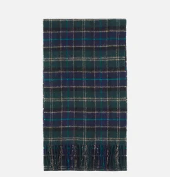 BARBOUR Tartan Lambswool Scarf Green Loch* Accessoires|Gloves • Beanies • Scarves