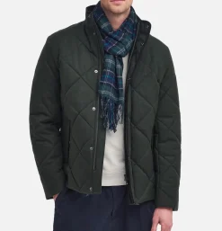 BARBOUR Tartan Lambswool Scarf Green Loch* Accessoires|Gloves • Beanies • Scarves