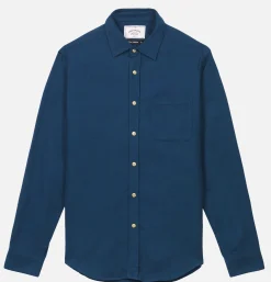 PORTUGUESE FLANNEL Teca Shirt French Blue* Shirts & Polos