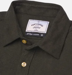PORTUGUESE FLANNEL Teca Shirt Green* Shirts & Polos