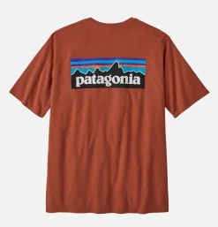 PATAGONIA Tee Shirt Logo P6 Quartz Coral* T-shirts