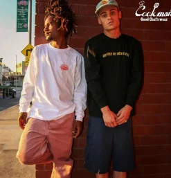 COOKMAN Tee Shirt Long Sleeves Fat Top* T-shirts