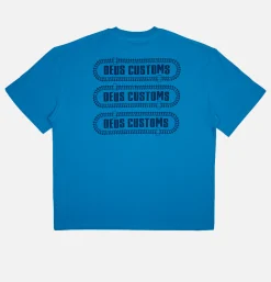 DEUS Thread Tee Wave Ride Blue* T-shirts