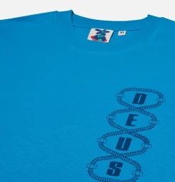 DEUS Thread Tee Wave Ride Blue* T-shirts