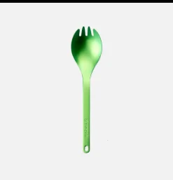 SNOW PEAK Titanium Spork Green* Maison|Outdoor