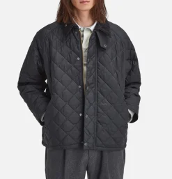 BARBOUR Transport Quilted Jacket Black* Veste