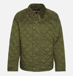 BARBOUR Transport Quilted Jacket Olive* Veste