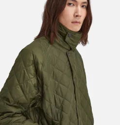 BARBOUR Transport Quilted Jacket Olive* Veste