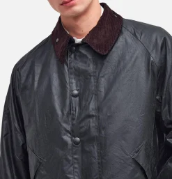 BARBOUR Transport Wax Jacket Sage* Coats & Jackets