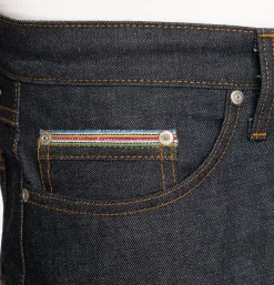 NAKED & FAMOUS Tru Guy Dia De Los Muertos Indigo* Jeans