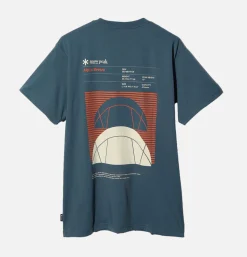 SNOW PEAK T-shirt Alpha Breeze Blue* T-shirts