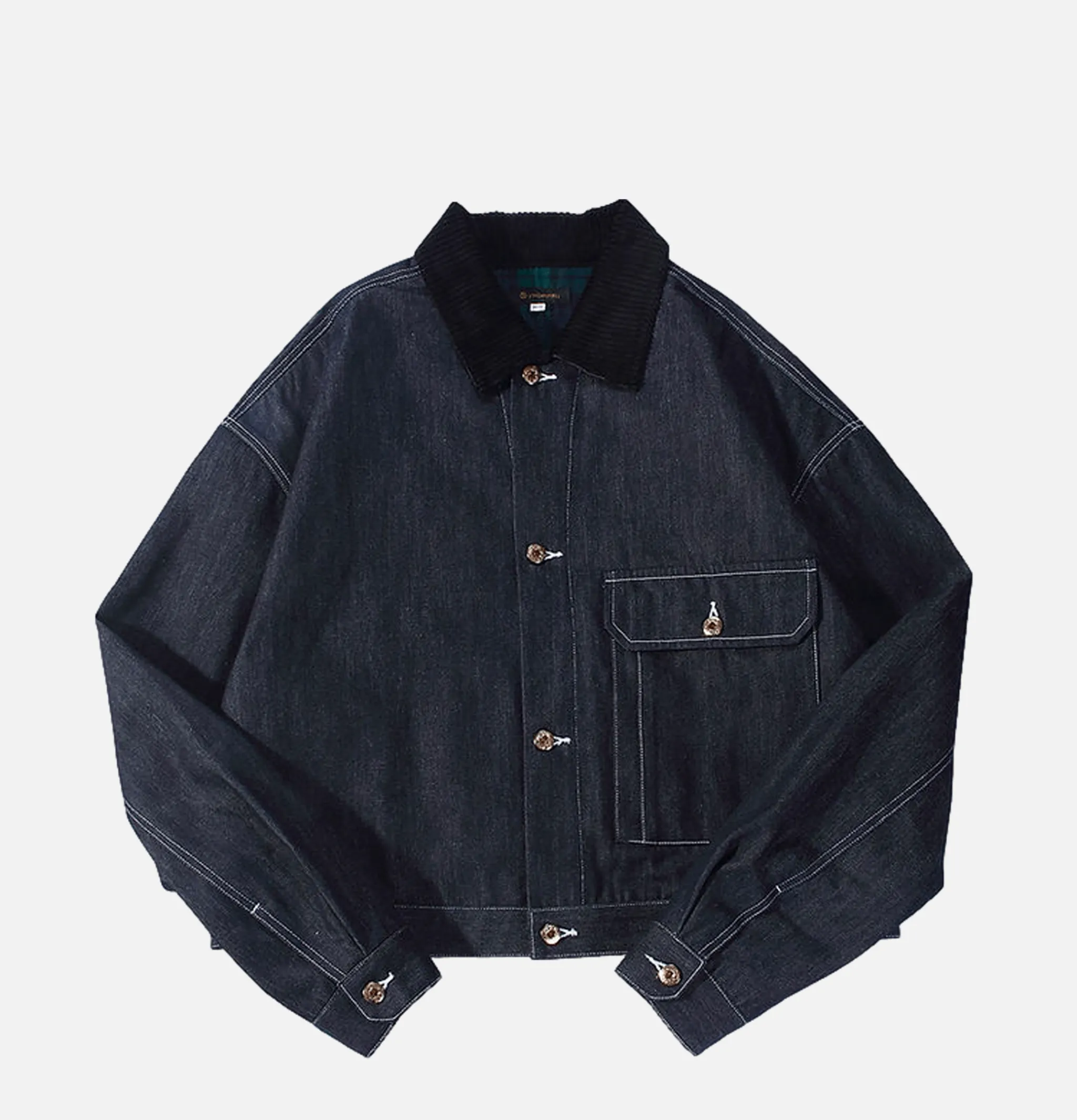 STANDARD TYPES Type1 Corduroy Jacket Indigo* Veste