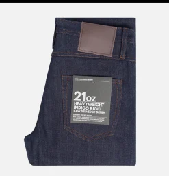 UNBRANDED BRAND UB321 Straight Jeans 21oz Indigo* Jeans