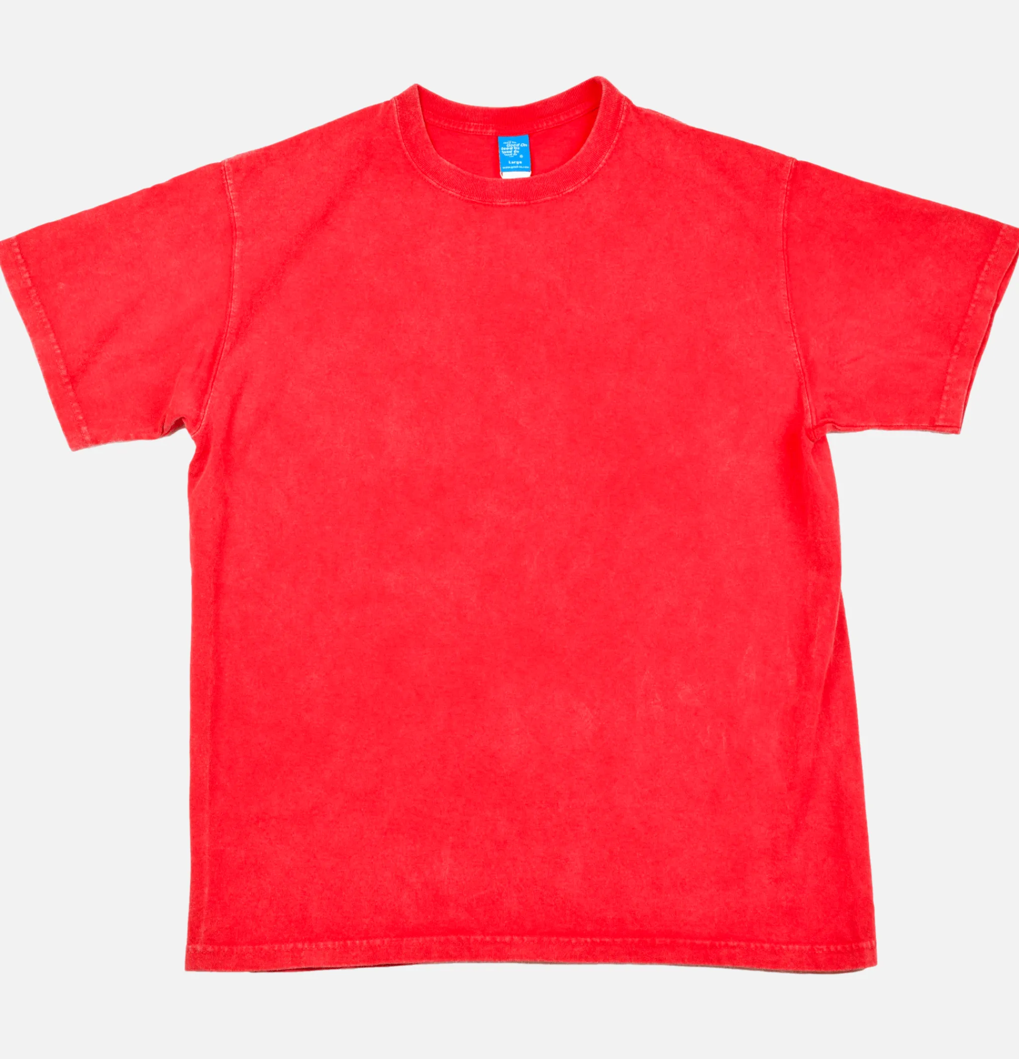 GOOD ON Vintage Dye Crew Tee Red* T-shirts