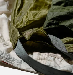 PUEBCO Vintage Parachute Light Bag Olive* Tote-bags