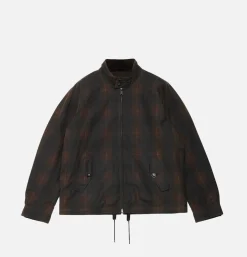 BARACUTA Wax Pattern G4 Brown Check* Veste