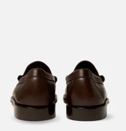 G.H. BASS Weejuns Larson Penny Loafers Soft Chocolate Leather* Mocassins
